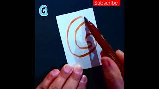 G bubble alphabet,#shorts #nmartframework #youtubeshorts #creative