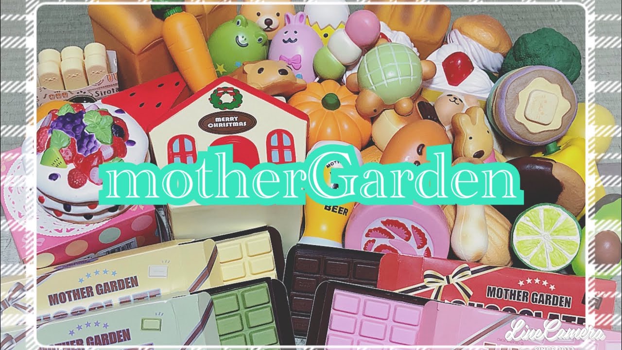 【無言😐＆BGM🙆‍♀️✨】全MOTHERGARDENスクイーズ紹介♡