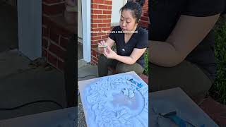 An estimated 40 hour sign turned into 70! #woodart #customsign #anniversary #hawaii #aapi #woodwork