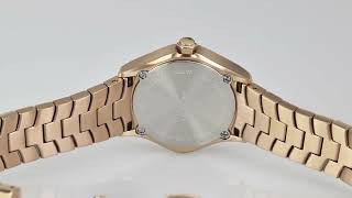 SS963 hexagonal T tube crown watch For Woman