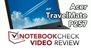 Acer TravelMate P257 (2015) Review and test results screenshot 5