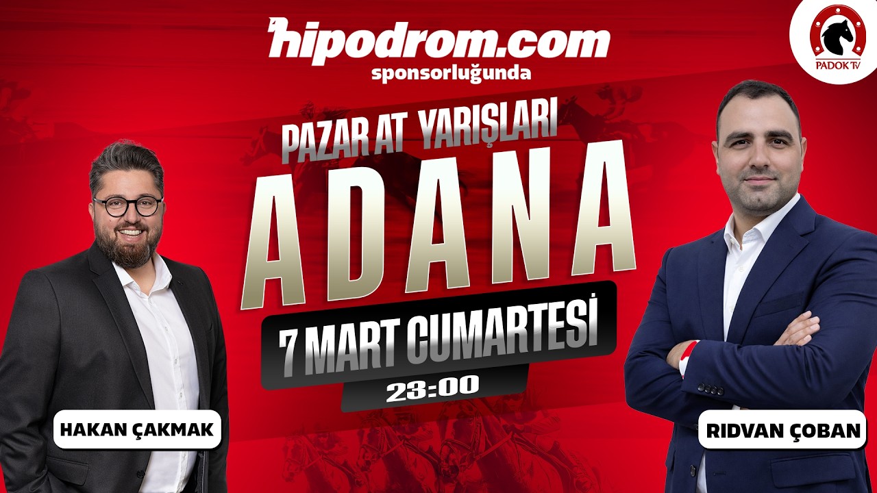 08 Mart 2026 // Adana At Yarışı Tahminleri // Hakan Çakmak - Rıdvan Çoban