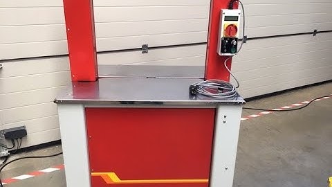 TRANSPAK used strapping machine TP-702-59 - LA-POSTPRESS - #22211