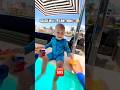 Anything to Make Him Stop Crying | Baby Swim Lesson