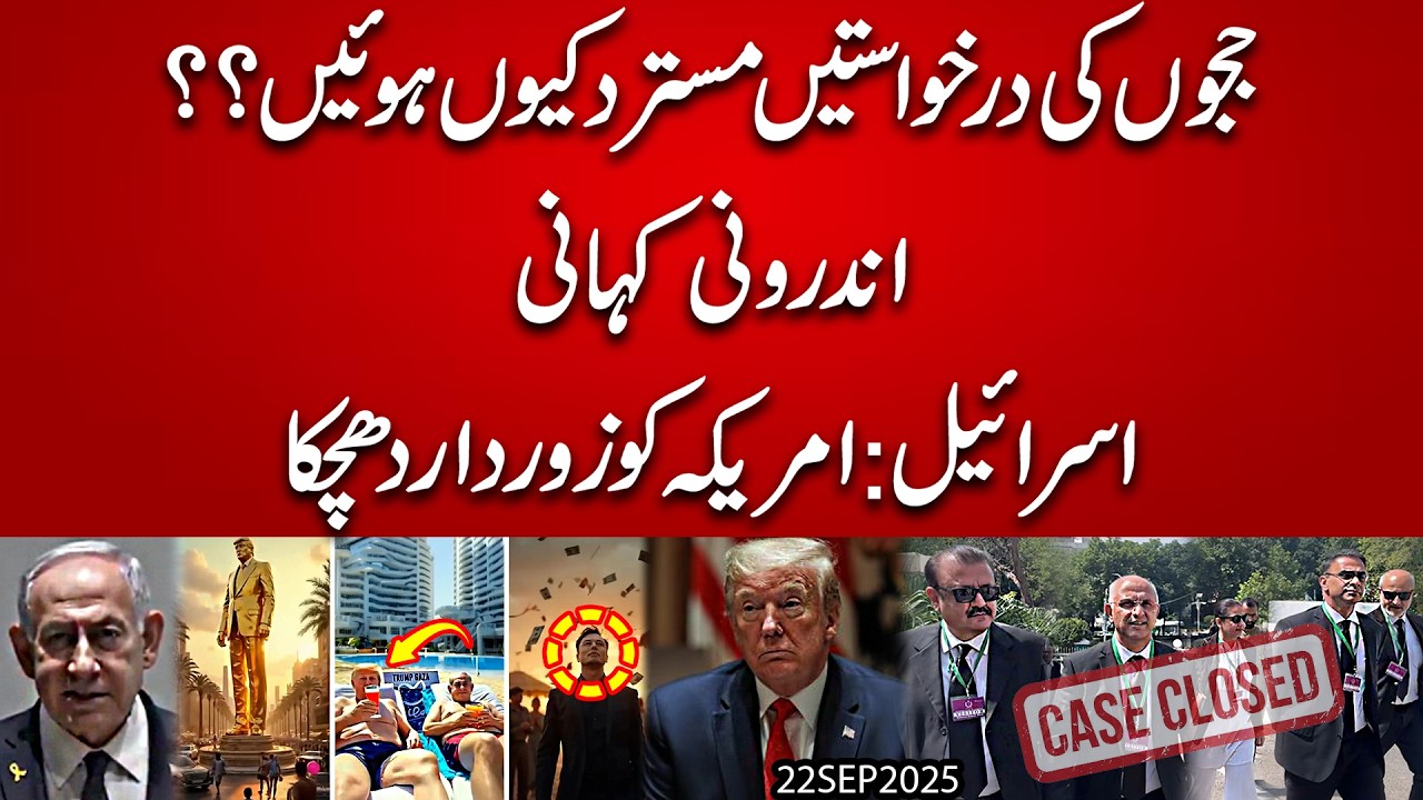 Judges ka Case Closed... Exclusive Inside | Israel ko naya "Jhatka".... Game Change ho gai