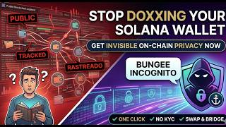 Como Ter 100% de Privacidade na Solana: Tutorial Bungee Incognito (Sem KYC/Mixers)