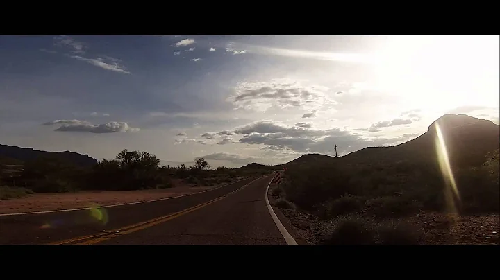 Ridin from Canyon Lake