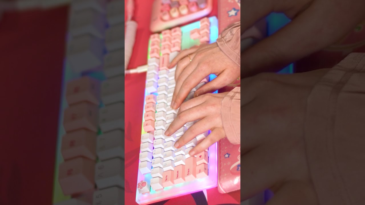 Chill typing and rain sounds!