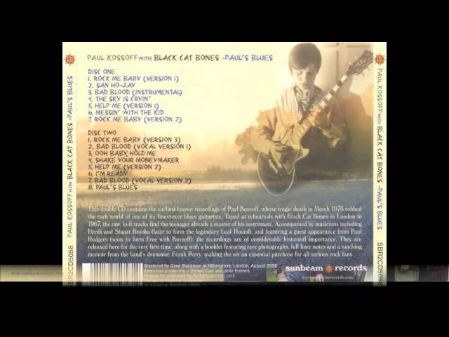 Black Cat Bones - 1967 - Help Me (version 1) with Paul Kossoff