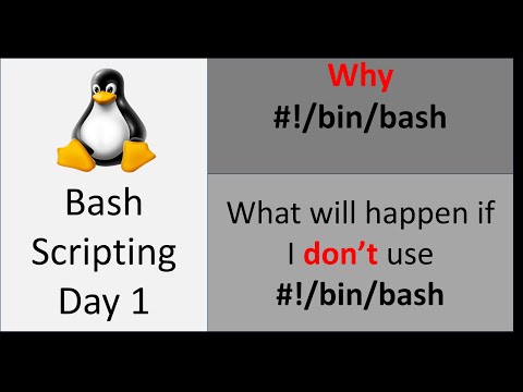 Day 1 🚀 Bash Script Shebang Explained! | With & Without Shebang Examples | |devops_tutorial