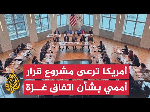 واشنطن توزع رسميا مشروع قرار بشأن غزة على مجلس الأمن