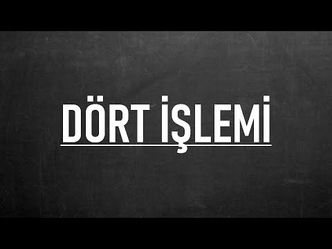 3 Sınıf Dört İşlem  TEKRAR