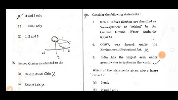 Upsc Prelims Question Paper 2021  #UPSC #UPSCEXAM  #UPSCPRE #Upsc2021