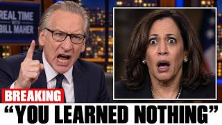 Bill Maher DESTROYS Kamala Harris's Election Excuses On LIVE TV