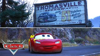 Cruz and Lightning's Journey to Thomasville | Pixar Cars | @disneyjr