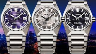 King Seiko VANAC HKF001, HKF002, and HKF003 with Titanium Case and Bracelet