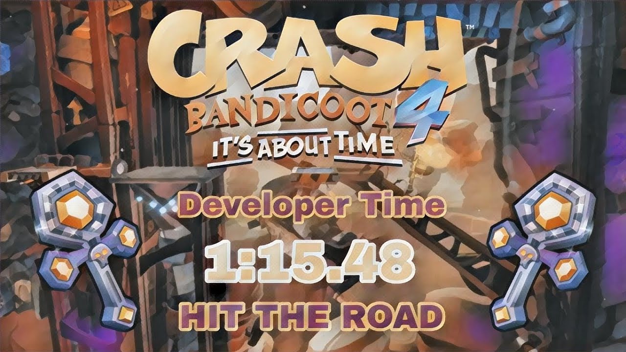 Crash Bandicoot 4 It's About Time Developer Time Hit The Road In
