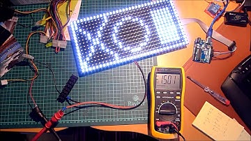 Test Led Matrix 16x32 with Arduino Uno R3