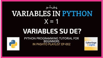 Python Variables Tutorial | Understanding the Basics of Python Programming in Pashto