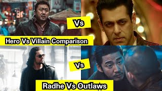 Radhe Vs Outlaws Movie HERO And Villain Comparison, Radhe Vs Rana, Kaun Machayega Hungama?