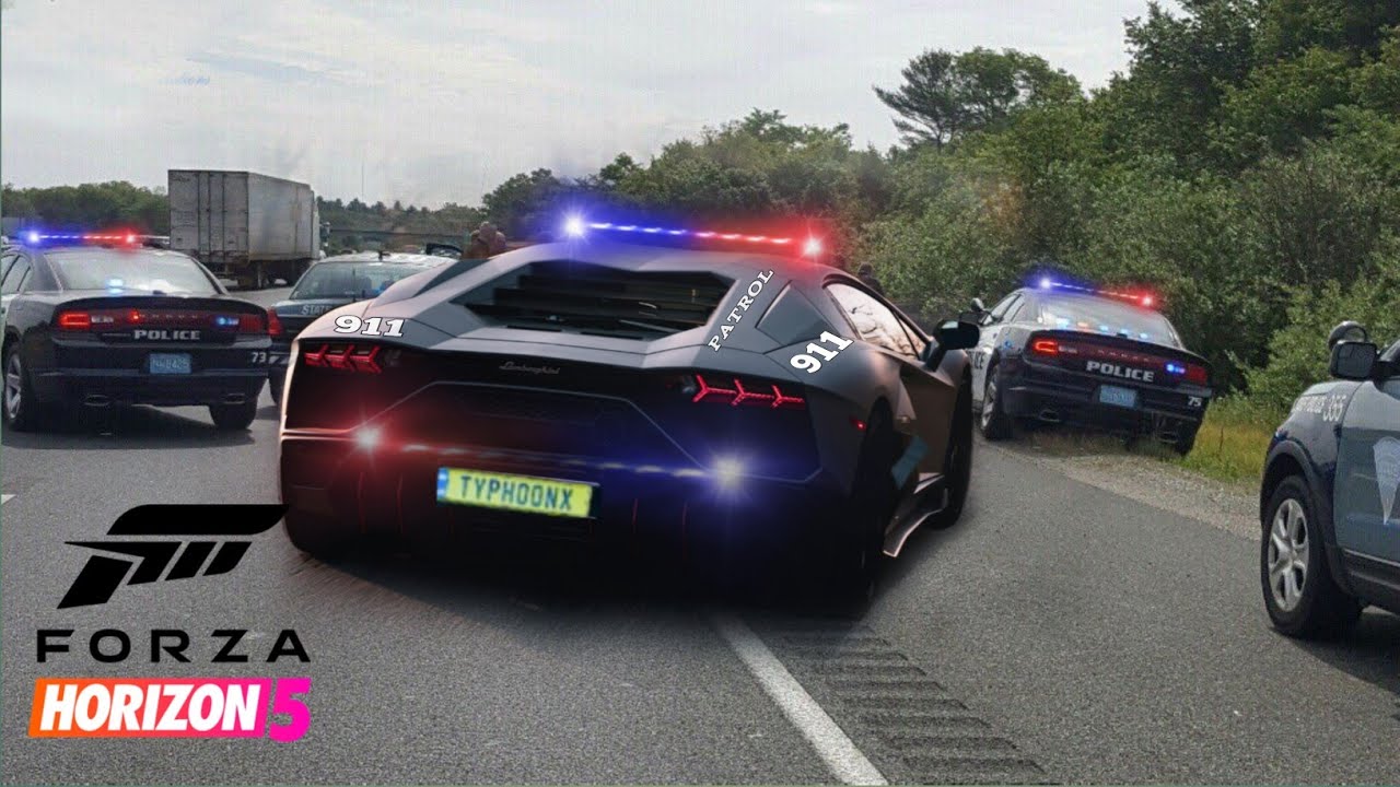 Forza horizon 5 | Arresting a Terrorist Saboteur in Forza Horizon | Thrilling Adventure Description😁