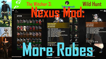 The Witcher 3 / Nexus Mod - More Robes