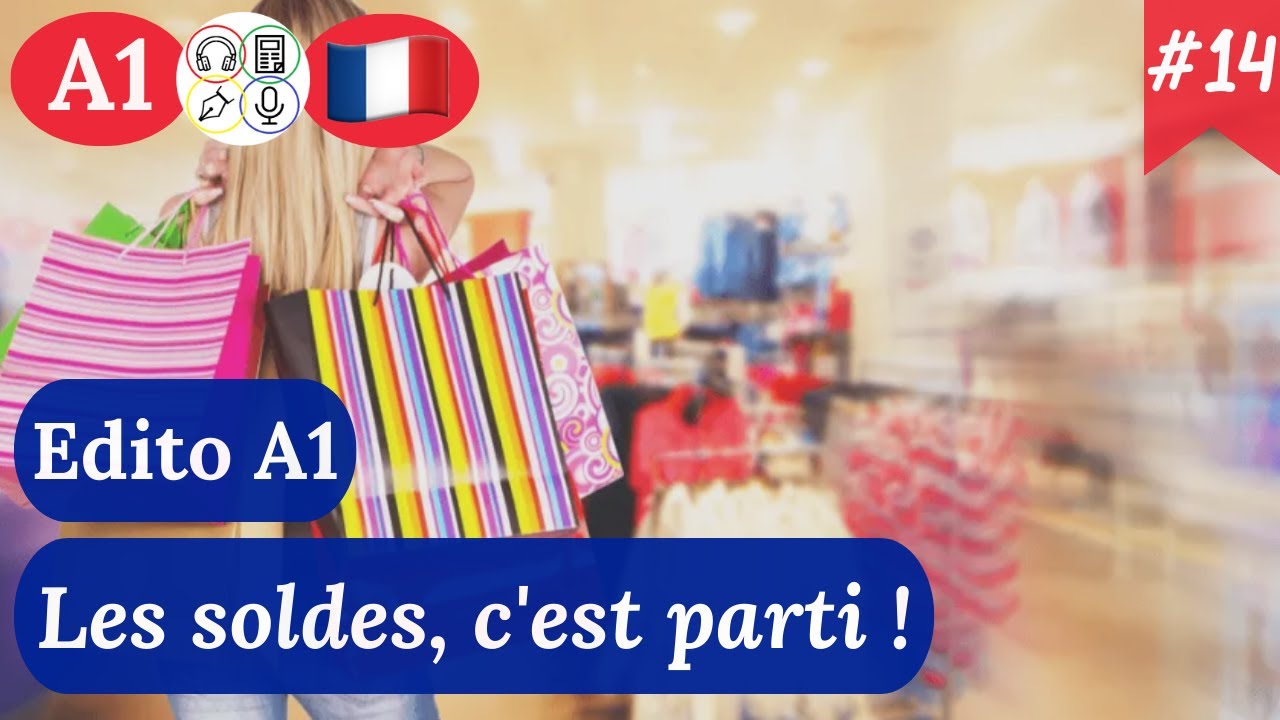 Study A1 French with Me - Session 14 (Edito A1, Unité 4) - YouTube