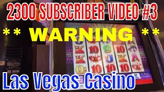 30c BUFFALO BONUS - ANGRY BETTING - 20 Minutes of Gambling - Las Vegas - Palace Station Hotel Casino screenshot 4