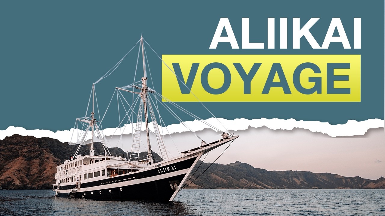 ⁣Aliikai Voyage: Meet the 41-Metre Wooden Liveaboard with a Story to Tell | Liveaboard Indonesia