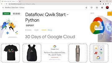 Dataflow: Qwik Start - Python | GSP0207 | Qwiklab | Google Cloud | CodeManiac