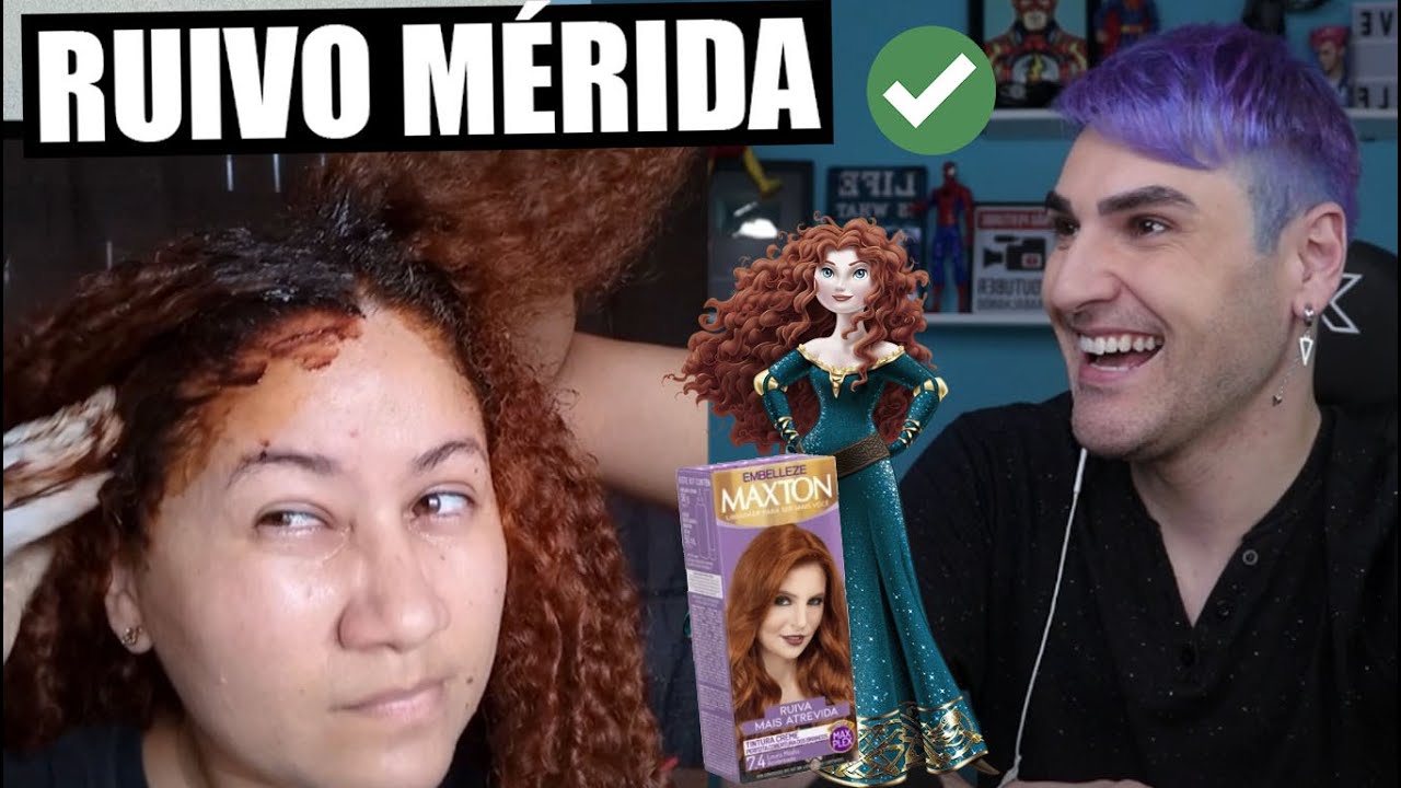 A MERIDA VALENTE EXISTE E GRAVOU VIDEO PRA GENTE RETOCANDO O RUIVO 7.4 DA MAXTON | EITA LASQUEIRA