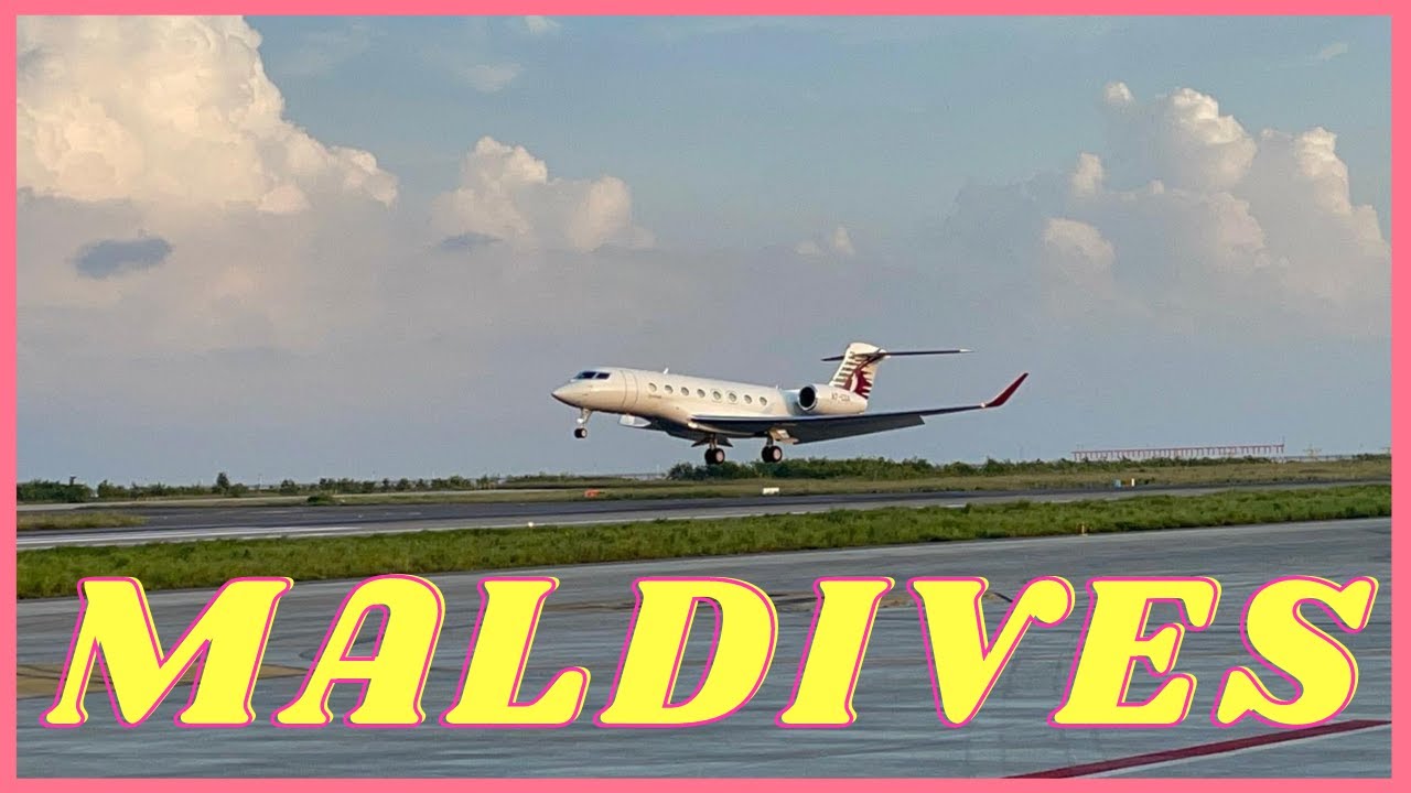 PLANESPOTTING AT MALE MALDIVES INTERNATIONAL AIRPORT | FilDutch Vlog
