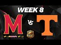 EPSL Football: College Program: Maryland Terps vs Tennessee Vols - Week 8