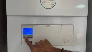 Flow Temp - How to adjust Vaillant ecotec plus exclusive post 2012 flow temp 75 to 55