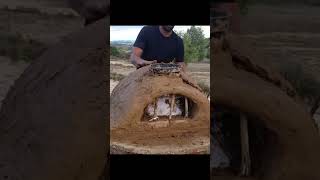 Building DIY Pizza Oven From Dirt and Clay