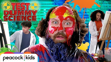 Color Science Human Canvas Experiment | TEST DUMMY SCIENCE