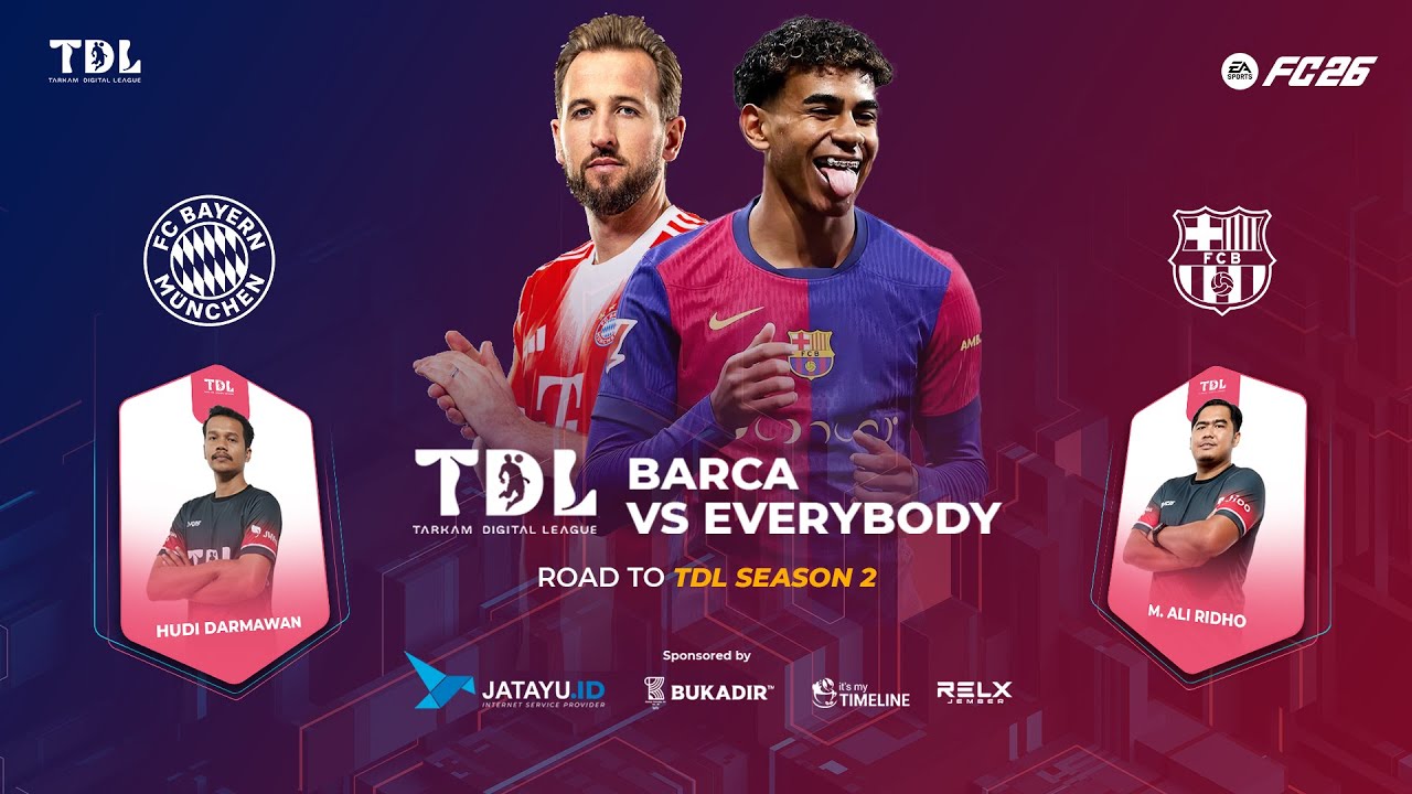 Barca vs Bayern Munchen Road to TDL Season 2 Full Match