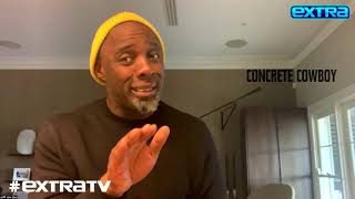 Relatable Concrete Cowboy Star Idris Elba Rates His Horseback Riding Skills