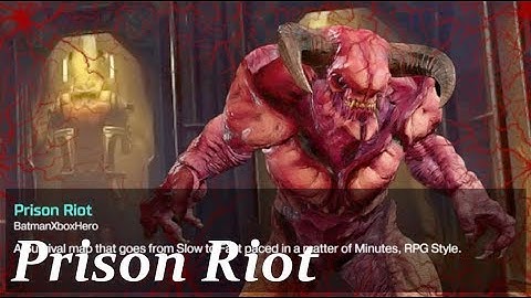 Doom SnapMap - Prison Riot