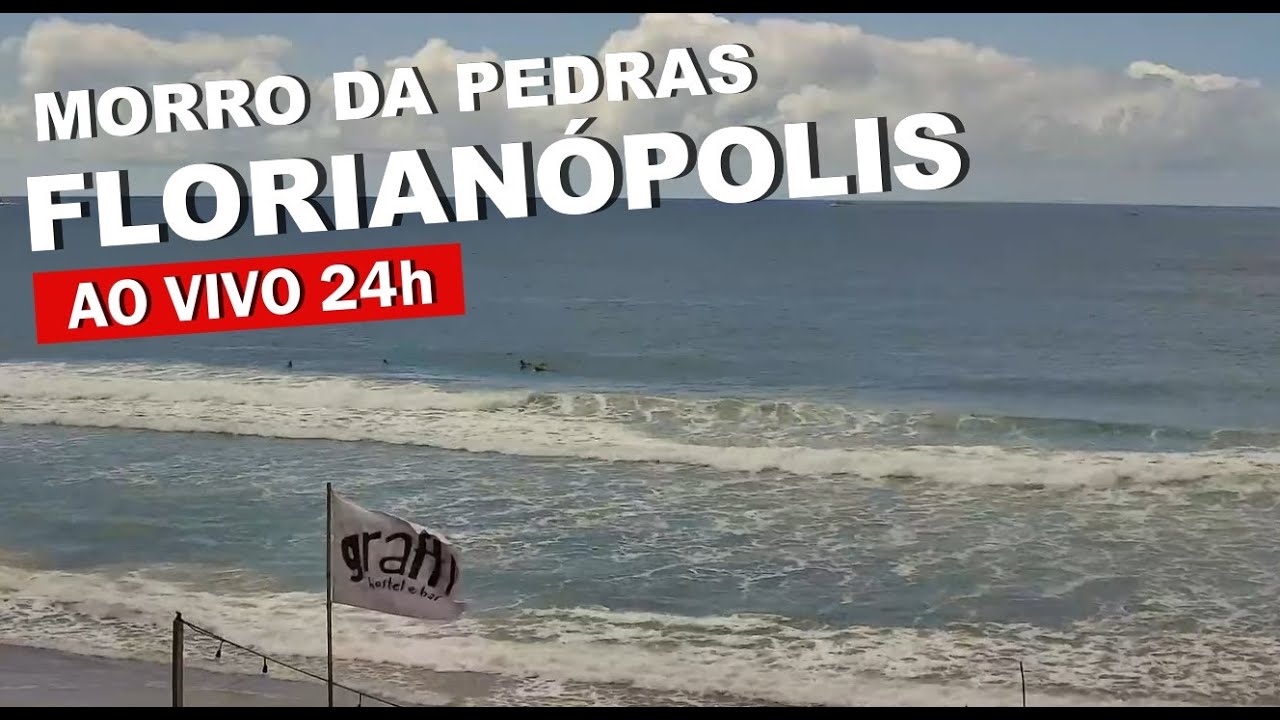 Câmera ao vivo Florianópolis - Morro das pedras - Graffi Hostel & Bar