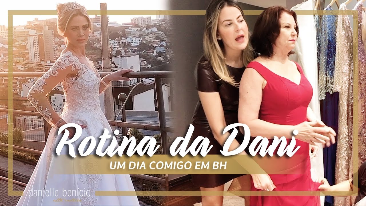 Como é ser uma estilista de alta-costura? Um dia inteiro comigo! | Danielle Benício