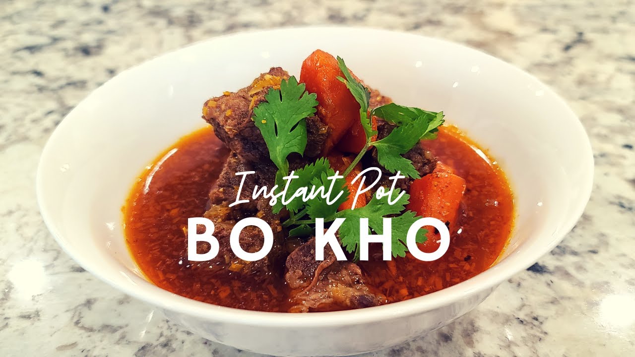 INSTANT POT Vietnamese Beef Stew⎮Bo Kho - youtube
