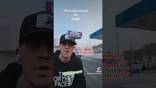 so we had a billboard for The Greatest Fraud On Earth The Phil Godlewski story