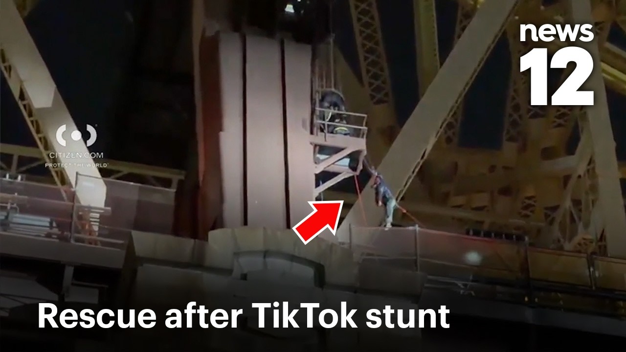 'Lucky to be alive.' Teen filming TikTok stunt falls down Ed Koch Queensboro Bridge shaft | News 12
