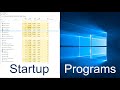 How to Disable Startup Programs in Windows 10