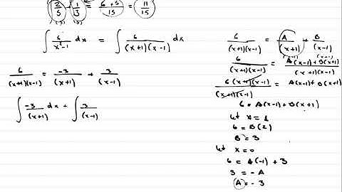 INTRODUCTION TO INTEGRATION BY PARTIAL FRACTIONS
