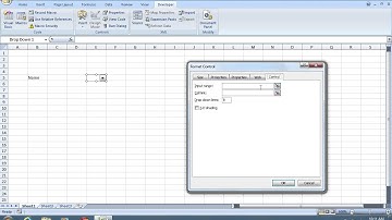 How to add Excel 2007 Combo Box