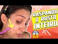 RASPEI o ROSTO TODINHO por MESES e minha PELE MUDOU MUITO!