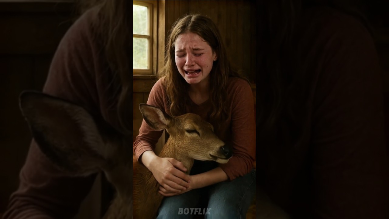 «Трогательная история о девочке и её любимом оленёнке | Душераздирающая история, которая покорила...