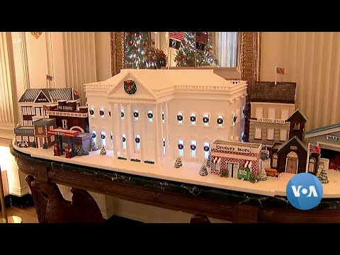 White House Sparkles With Cheer for Holidays